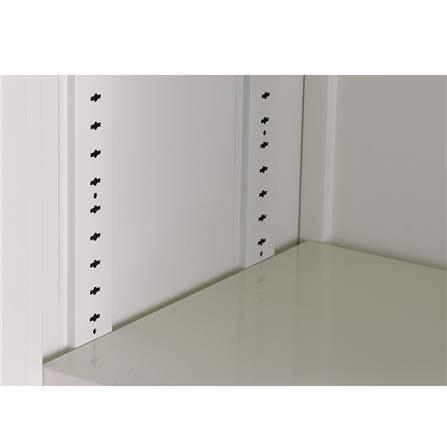 ตู้เหล็กสูงบานเลื่อนกระจก KIOSK SGD-18 สีเขียว_2