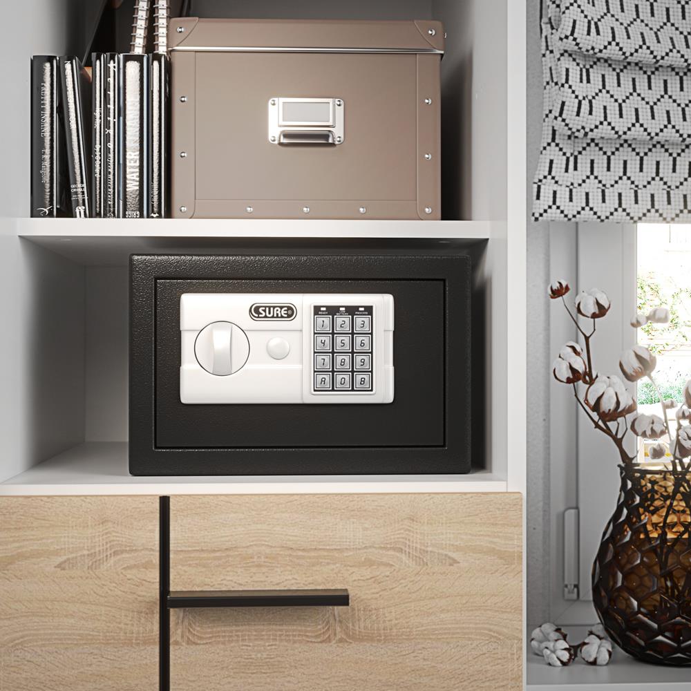 ตู้นิรภัย ELECTRONIC SURE ES-1A สีดำ