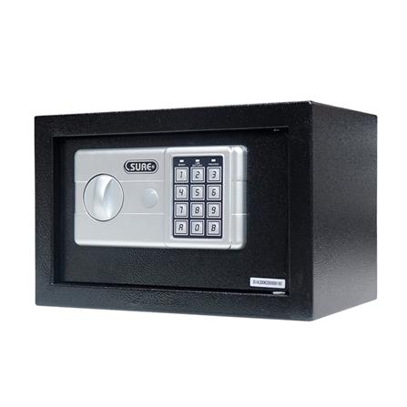 ตู้นิรภัย ELECTRONIC SURE ES-1A สีดำ_0