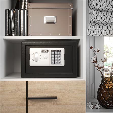 ตู้นิรภัย ELECTRONIC SURE ES-1A สีดำ_4
