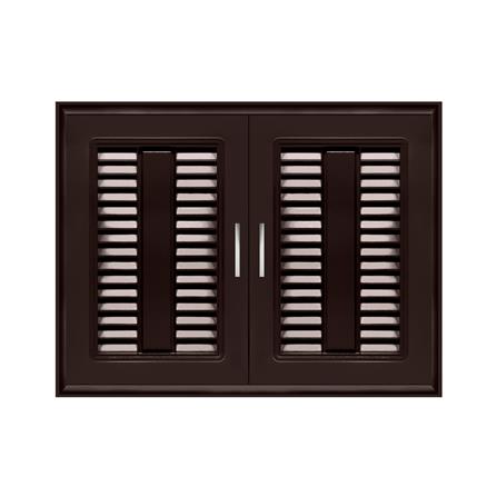 บานซิงค์ QUEEN เกล็ดมณี 85x65 ซม. สีโอ๊ค_0