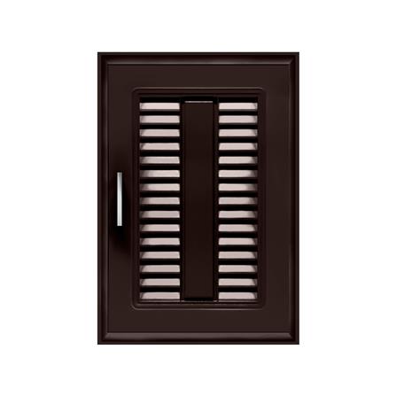 บานซิงค์ QUEEN เกล็ดมณี 45x65 ซม. สีไม้โอ๊ค_0