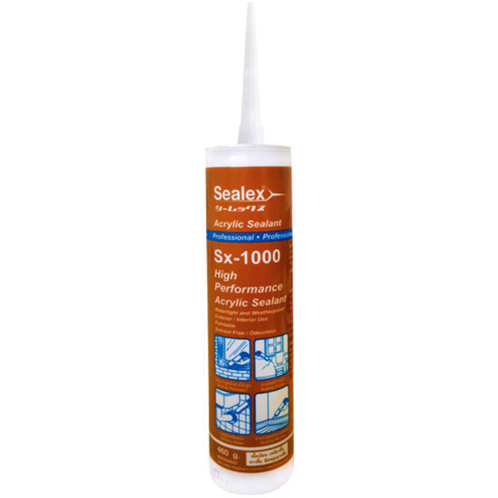 อะคริลิกซีลแลนท์ SEALEX SX-1000 460 ก. สีขาว