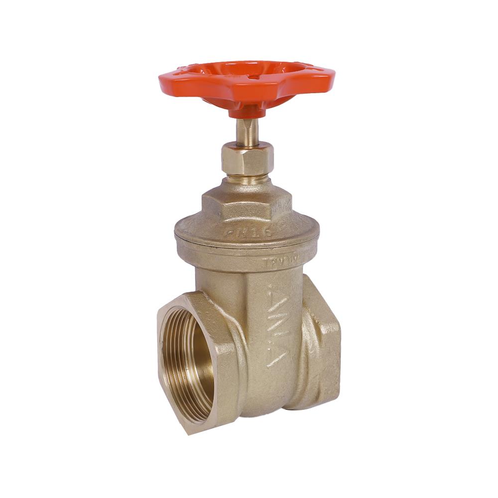 ประตูน้ำทองเหลือง ANA 2 นิ้ว สีส้ม