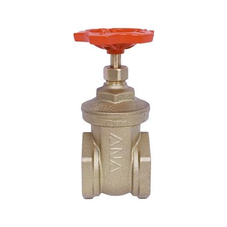 ประตูน้ำทองเหลือง ANA 2 นิ้ว สีส้ม_1