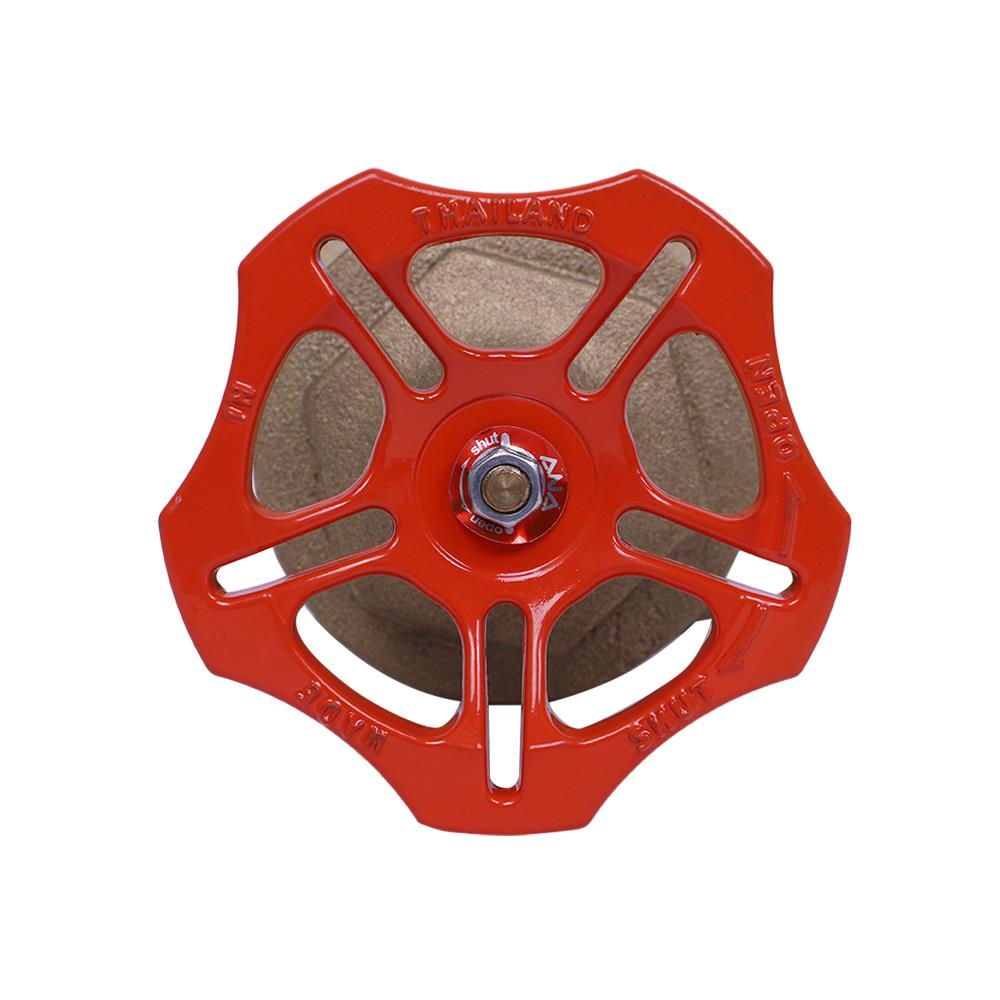 ประตูน้ำทองเหลือง ANA 3 นิ้ว สีส้ม