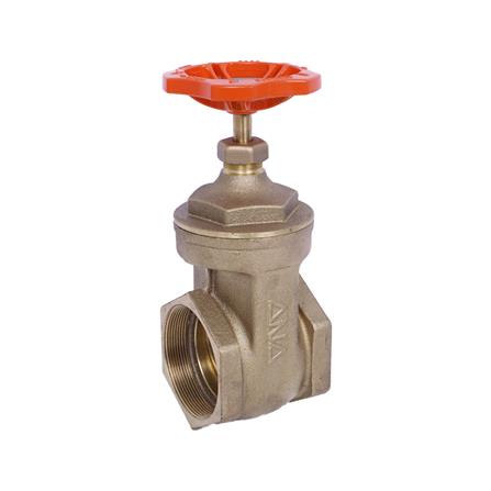 ประตูน้ำทองเหลือง ANA 3 นิ้ว สีส้ม_0