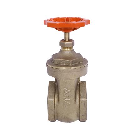 ประตูน้ำทองเหลือง ANA 3 นิ้ว สีส้ม_1