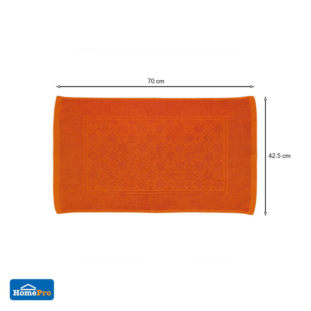 พรมขนหนู HOME LIVING STYLE BOON 17X28 นิ้ว สีน้ำตาล