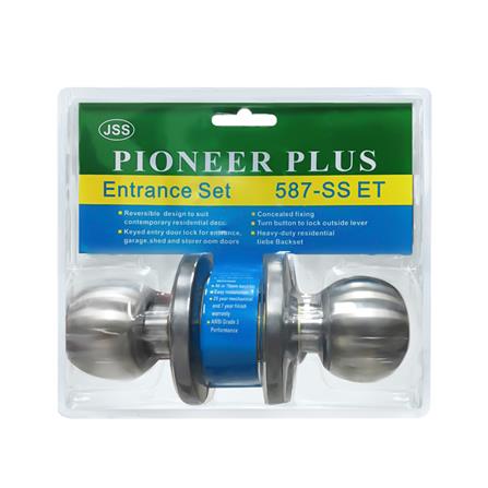 ลูกบิดทั่วไป หัวกลม JSS 587 สีสเตนเลส_1