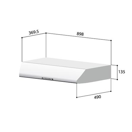 เครื่องดูดควันมาตรฐาน RINNAI RH-S229-SSR_1