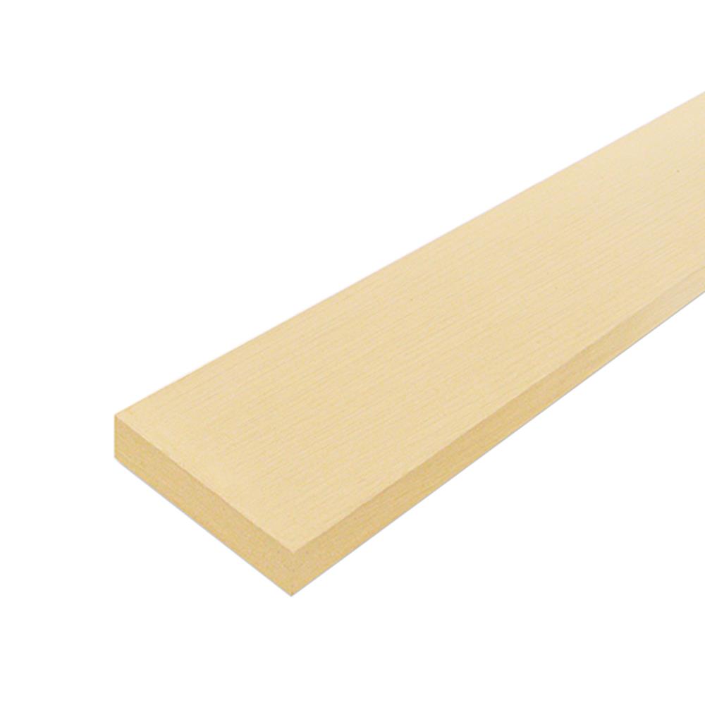 ไม้รั้ว หัวตัด CONWOOD ชัยพฤกษ์ หน้า 4 นิ้ว 10X100X1.6 ซม. สีขาวงาช้าง_1