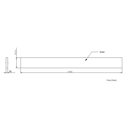 ไม้รั้ว หัวตัด CONWOOD ชัยพฤกษ์ หน้า 4 นิ้ว 10X100X1.6 ซม. สีขาวงาช้าง_8