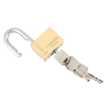 กุญแจมาสเตอร์คีย์ SOLEX PLUS10:1 45 มม. สีทองเหลืองขัดเงา 10 ตัว/ชุด_1