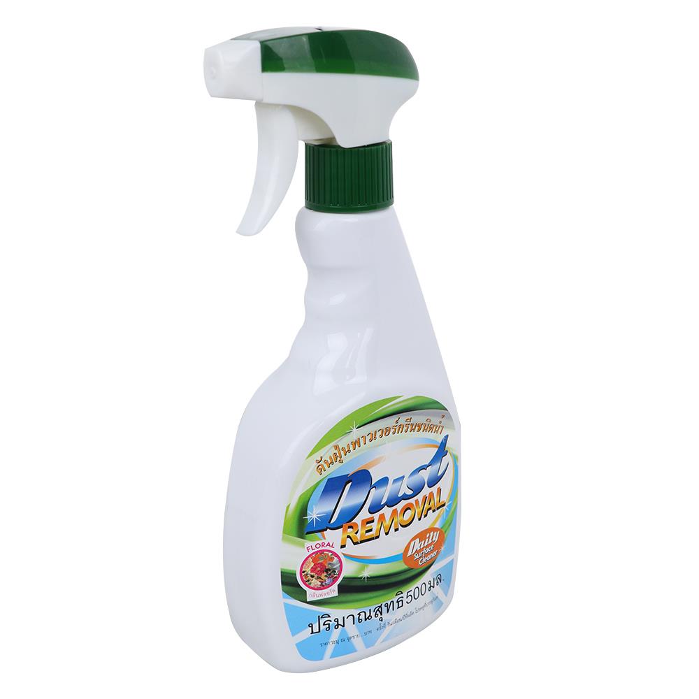 น้ำยาดันฝุ่นพื้น POWER GREEN 500ml FLORAL