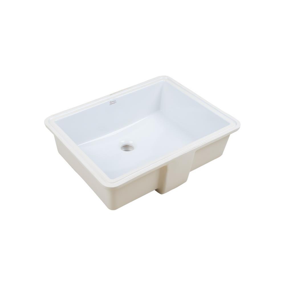 อ่างล้างหน้าฝังใต้ AMERICAN STANDARD WP-F513-WT สีขาว