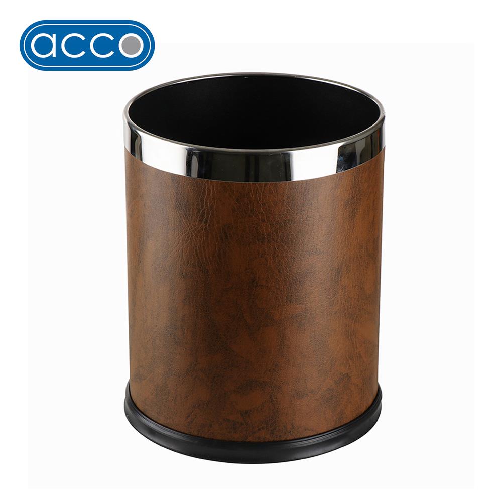 ถังขยะกลม ACCO ML-HP1201N ขนาด 9L สีน้ำตาล