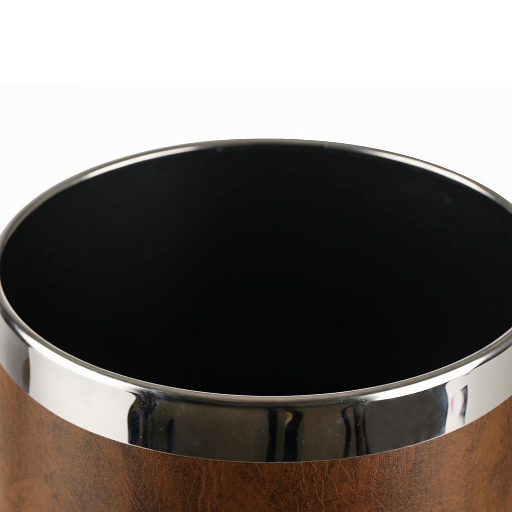 ถังขยะกลม ACCO ML-HP1201N ขนาด 9L สีน้ำตาล