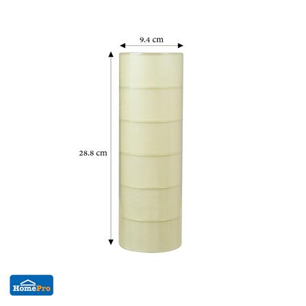 เทปOPP PACK IN 2 นิ้ว X 45 หลา สีใส บรรจุ 6 ม้วน_3