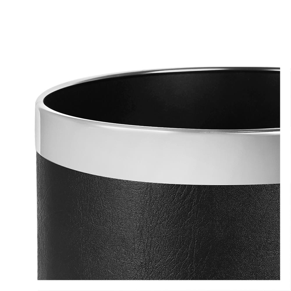 ถังขยะกลม ACCO ML-HP1201B ขนาด 9L สีดำ