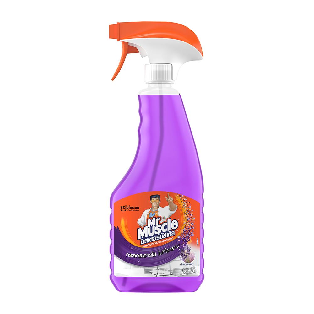 น้ำยาทำความสะอาดกระจก MR.MUSCLE 520 มล.