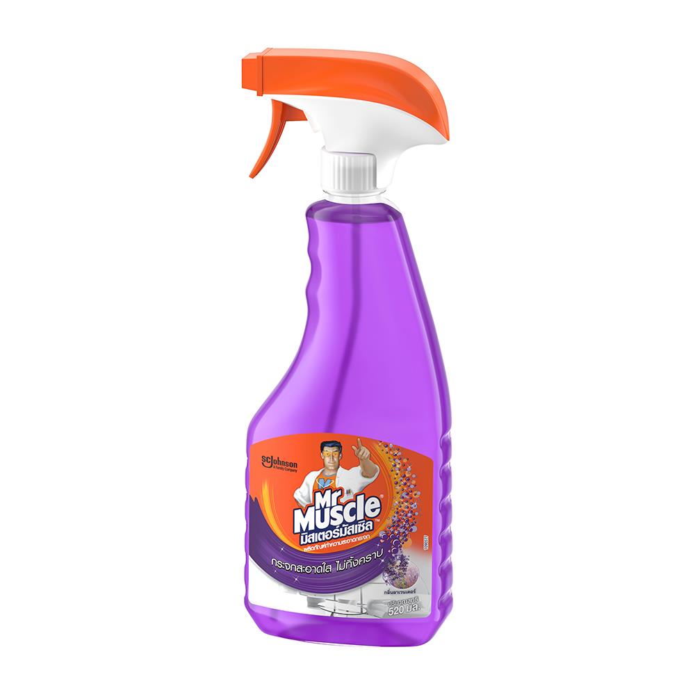 น้ำยาทำความสะอาดกระจก MR.MUSCLE 520 มล.