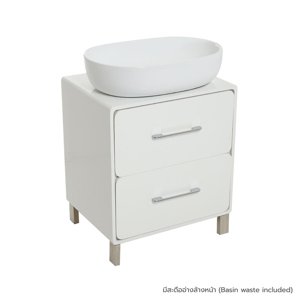 อ่างเคาน์เตอร์ MOYA VC-1322 สีขาว