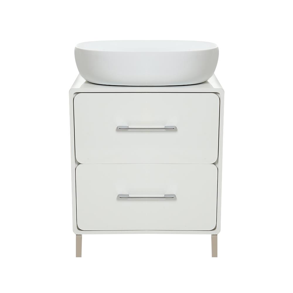 อ่างเคาน์เตอร์ MOYA VC-1322 สีขาว