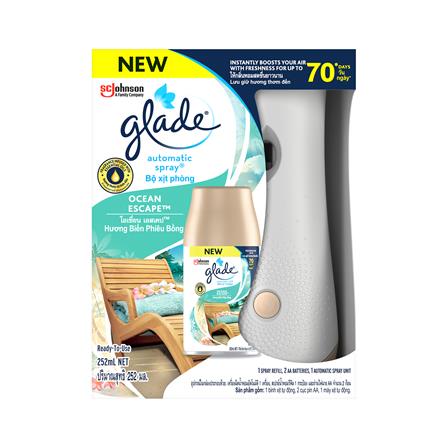 เครื่องพ่นสเปรย์ปรับอากาศ GLADE 252 มล. OCEAN ESCAPE_0