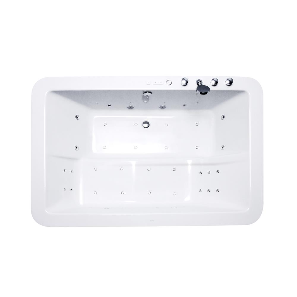 อ่างน้ำวนอัดอากาศ CRISTINA NOVA190130 190 ซม. สีขาว