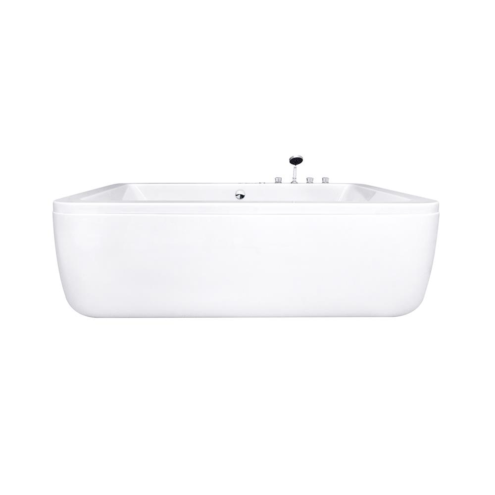 อ่างน้ำวนอัดอากาศ CRISTINA NOVA190130 190 ซม. สีขาว