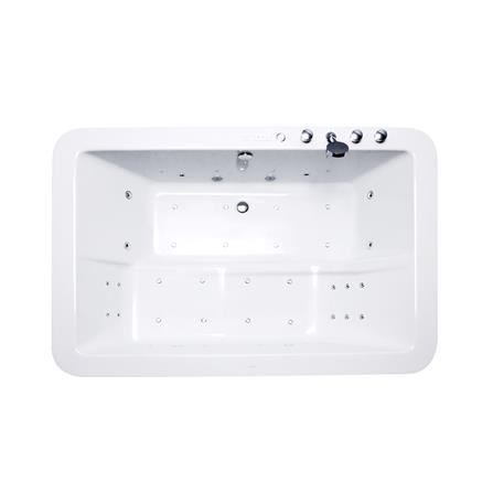 อ่างน้ำวนอัดอากาศ CRISTINA NOVA190130 190 ซม. สีขาว_1