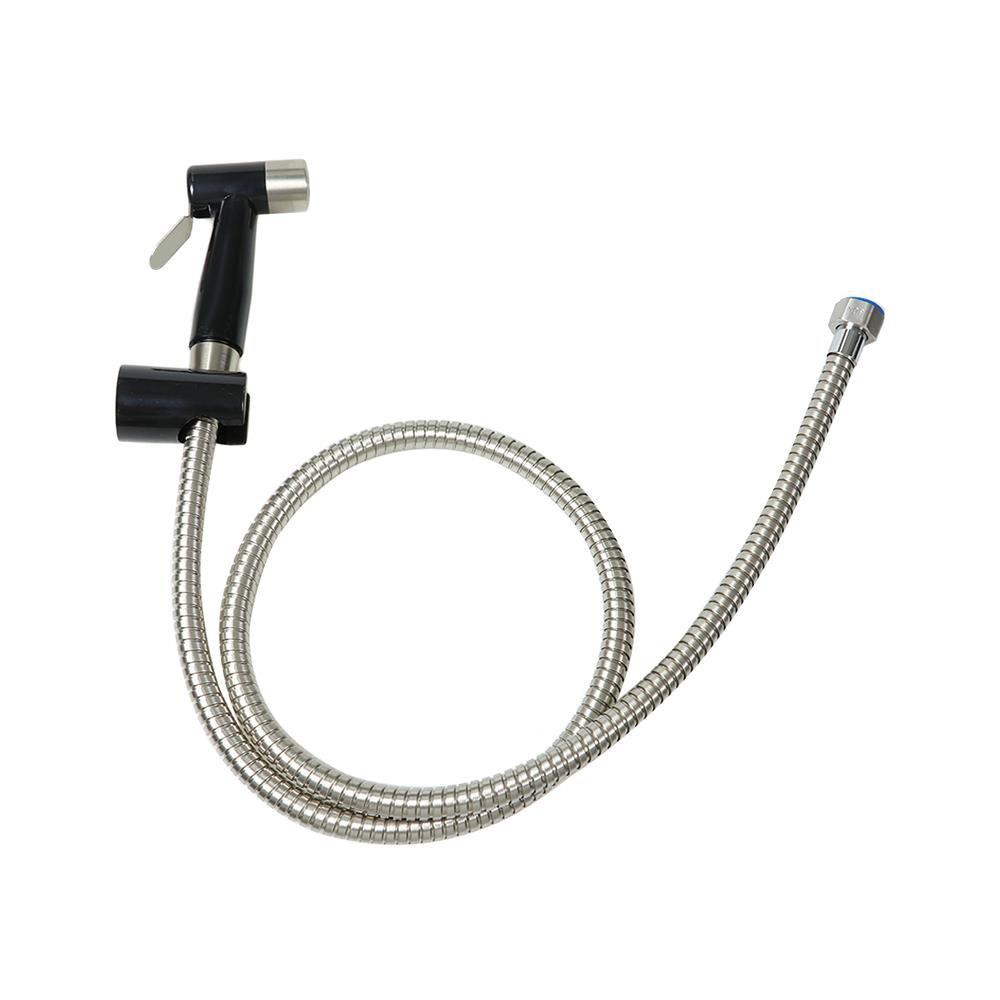 สายฉีดชำระครบชุด WS-0491PB สีดำ