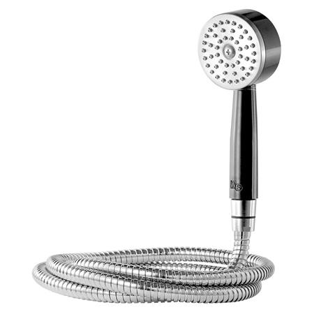 ชุดฝักบัวสายอ่อน 1 ระดับ WS WS-8130PB สีดำ_0