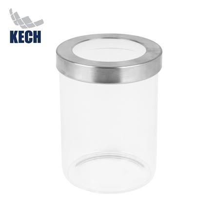 ขวดโหลแก้วกลมฝาดึง KECH FLOW SIZE S