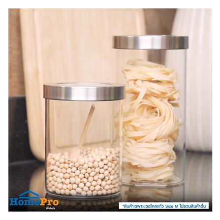 ขวดโหลแก้วกลมฝาดึง KECH FLOW SIZE M_4