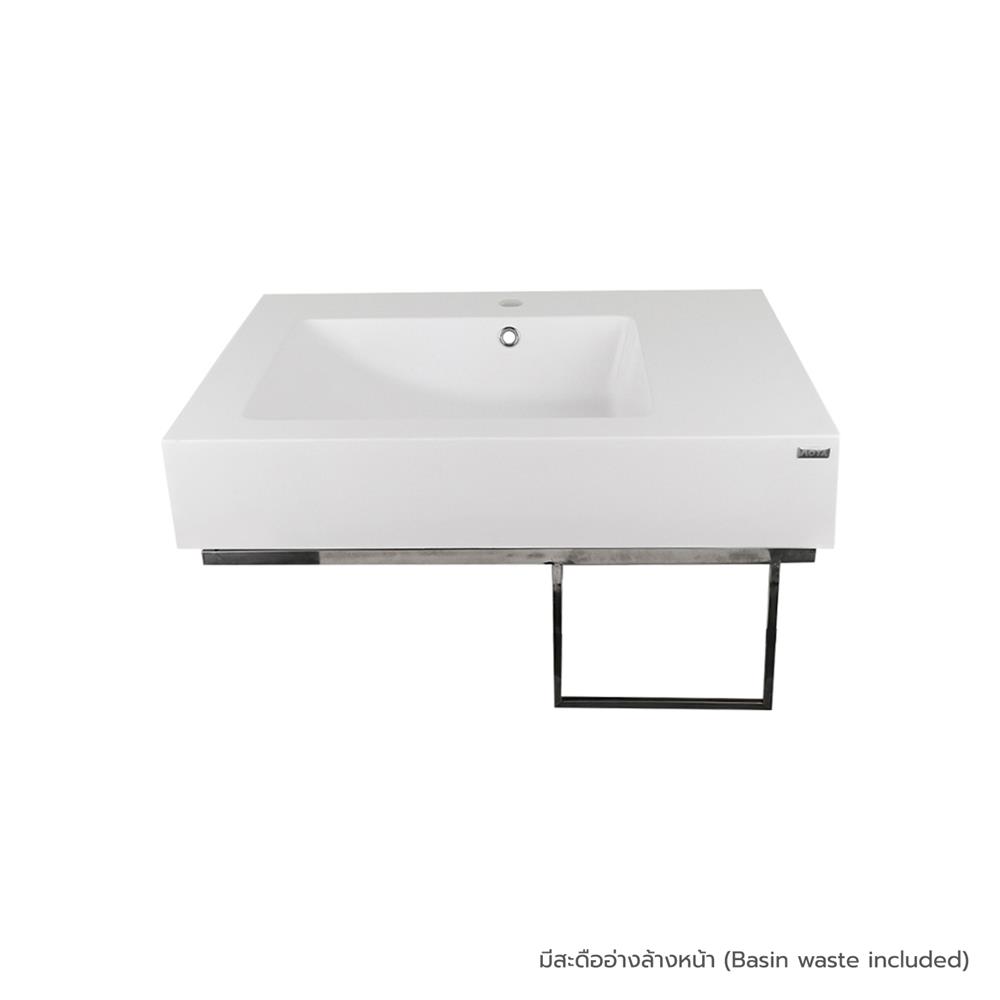 อ่างเคาน์เตอร์ MOYA VB-645 สีขาว