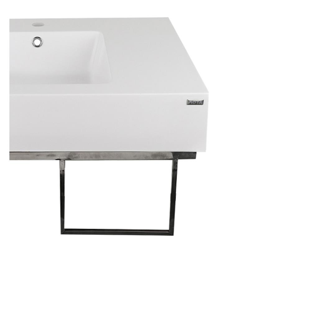 อ่างเคาน์เตอร์ MOYA VB-645 สีขาว