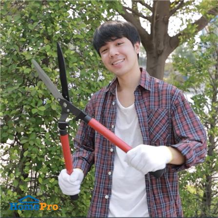 กรรไกรตัดหญ้าปากหยักปรับด้าม SPRING 20 ซม._4