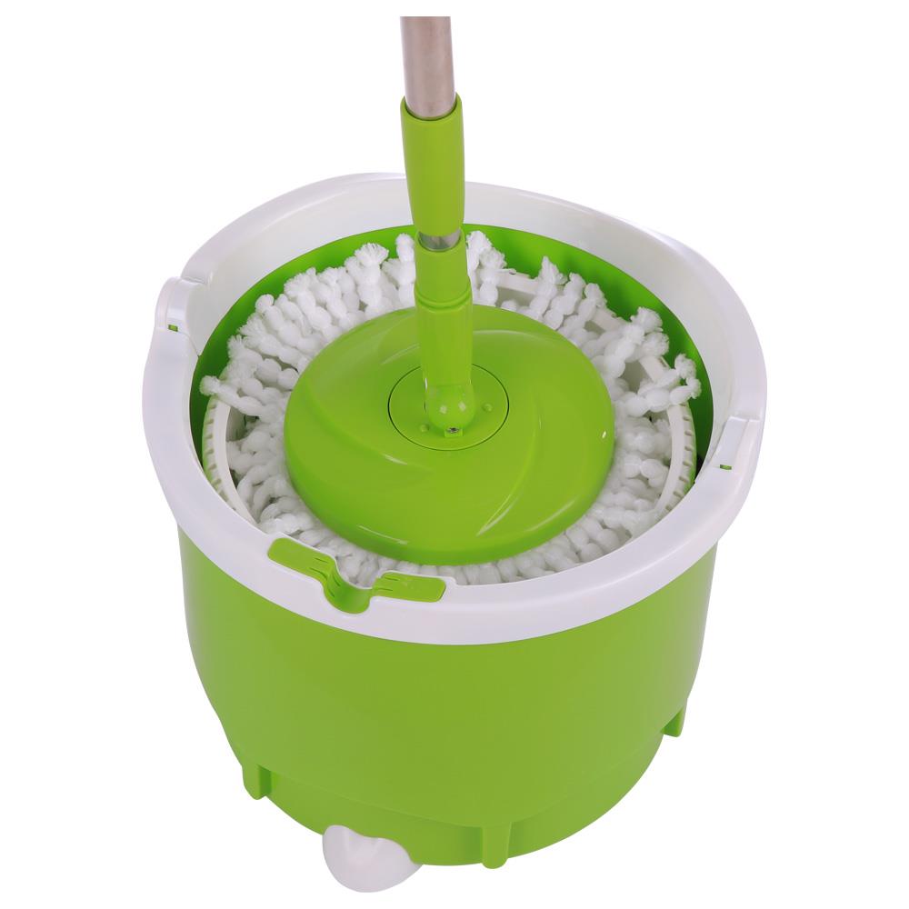 ชุดอุปกรณ์ถังปั่นพร้อมไม้ม็อบ SCOTCH-BRITE TT สีเขียว