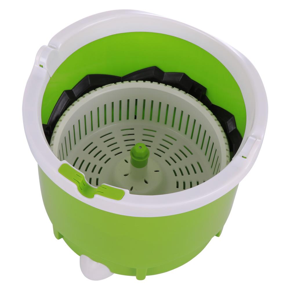 ชุดอุปกรณ์ถังปั่นพร้อมไม้ม็อบ SCOTCH-BRITE TT สีเขียว