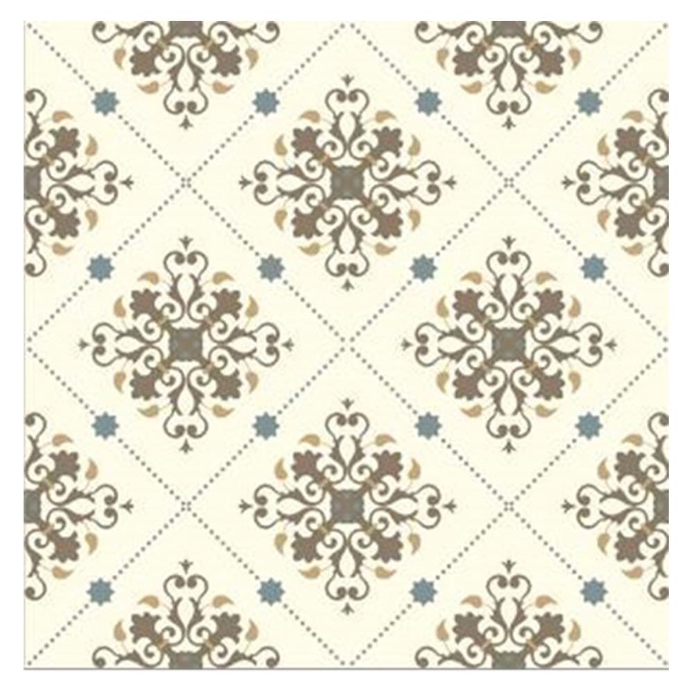 กระเบื้องพื้น 16x16 นิ้ว TARA โคโลเนียล เบจ EXC A 0.96 ตร.ม.