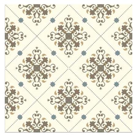 กระเบื้องพื้น 16x16 นิ้ว TARA โคโลเนียล เบจ EXC A 0.96 ตร.ม.