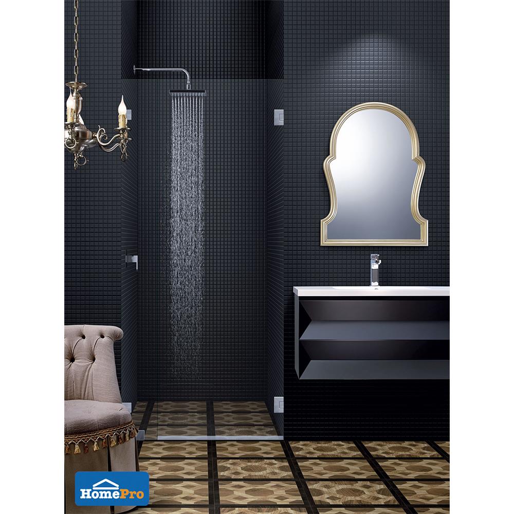 โมเสคพอร์ซเลน 30x30 ซม. COTTO MT 1S-6790 ดำ