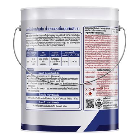 สีรองพื้นปูนเก่า ชนิดกึ่งเงา CAPTAIN LONGLIFE SHIELDPLUS 2000 สีใส 5 แกลลอน_1