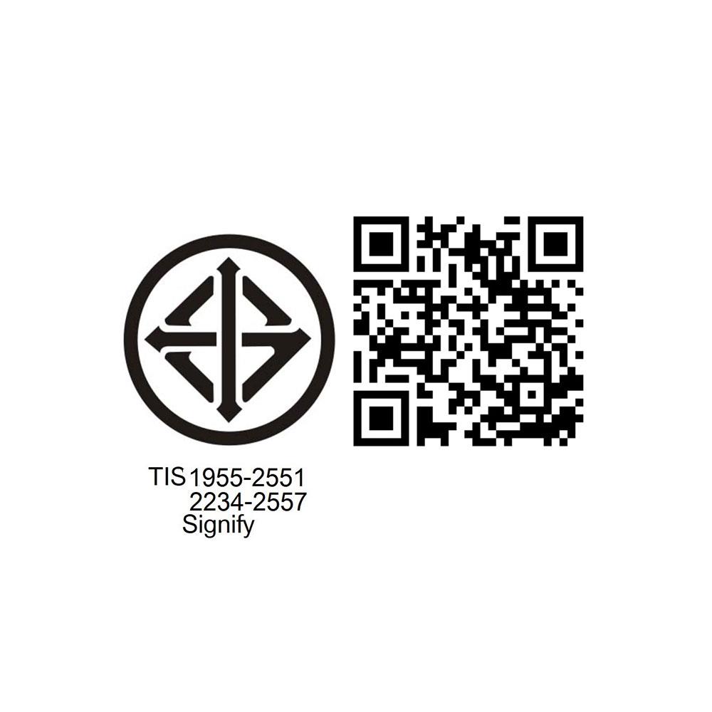 หลอดประหยัด PHILIPS TORNADO 24วัตต์ สีขาวสว่าง