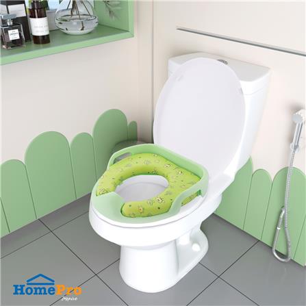 ฝารองนั่งเด็กเสริมฟองน้ำ PM2399-D47 สีเขียว_4