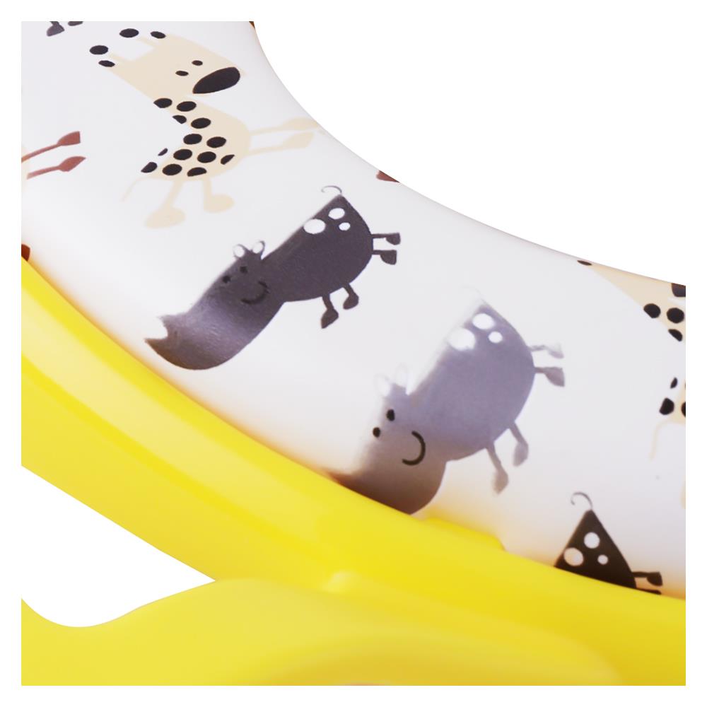 ฝารองนั่งเด็กเสริมฟองน้ำ MOYA PM258-D45 สีเหลือง