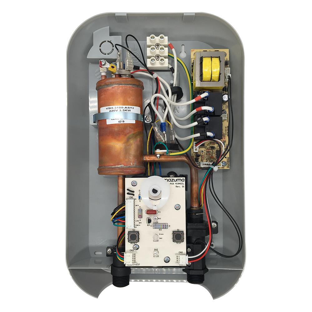 เครื่องทำน้ำอุ่น MAZUMA MIRACLE 3500 วัตต์ สีเงิน