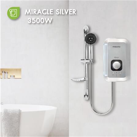 เครื่องทำน้ำอุ่น MAZUMA MIRACLE 3500 วัตต์ สีเงิน_4
